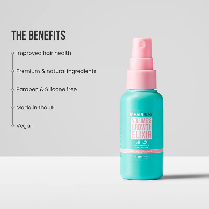 Benefits of Hairburst Mini Volume & Growth Elixir