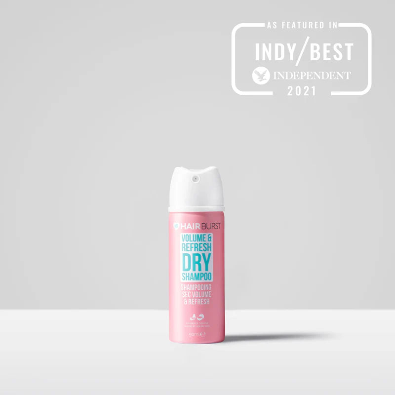 Hairburst Mini Volume & Refresh Dry Shampoo bottle