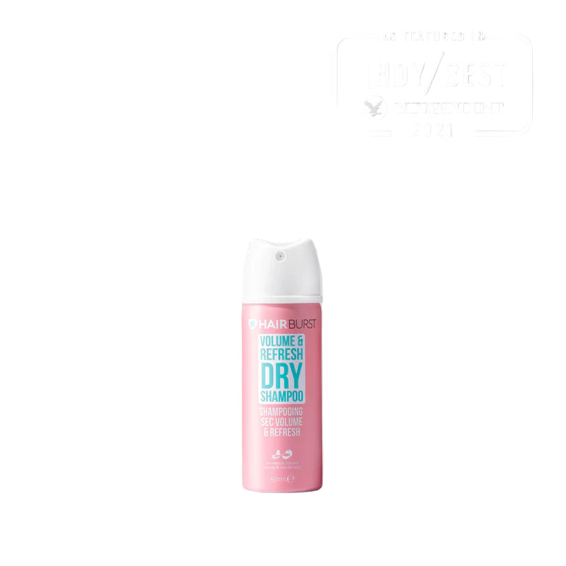 Hairburst Mini Volume & Refresh Dry Shampoo bottle