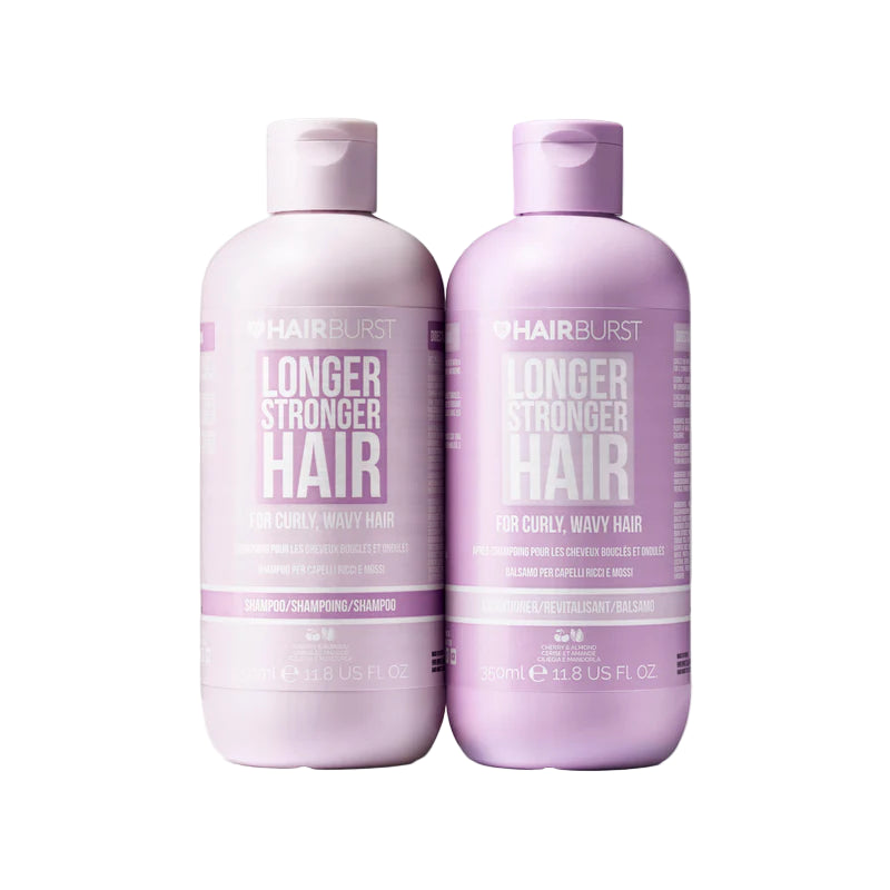 Hairburst shampoo & conditioner for curly and wavy hair