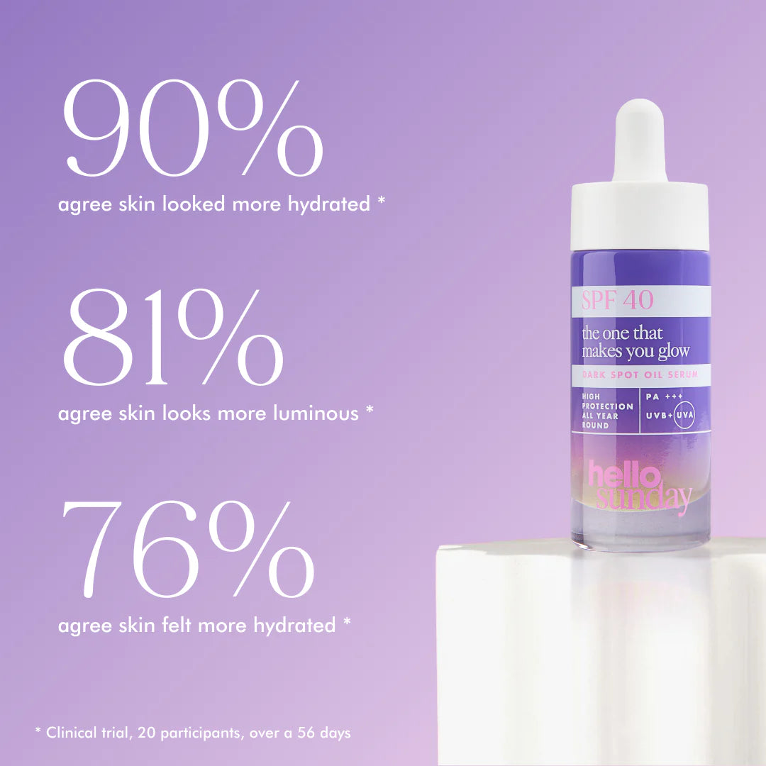 The One That Makes You Glow SPF40 Dark Spot Treatment with Hexylresorcinol