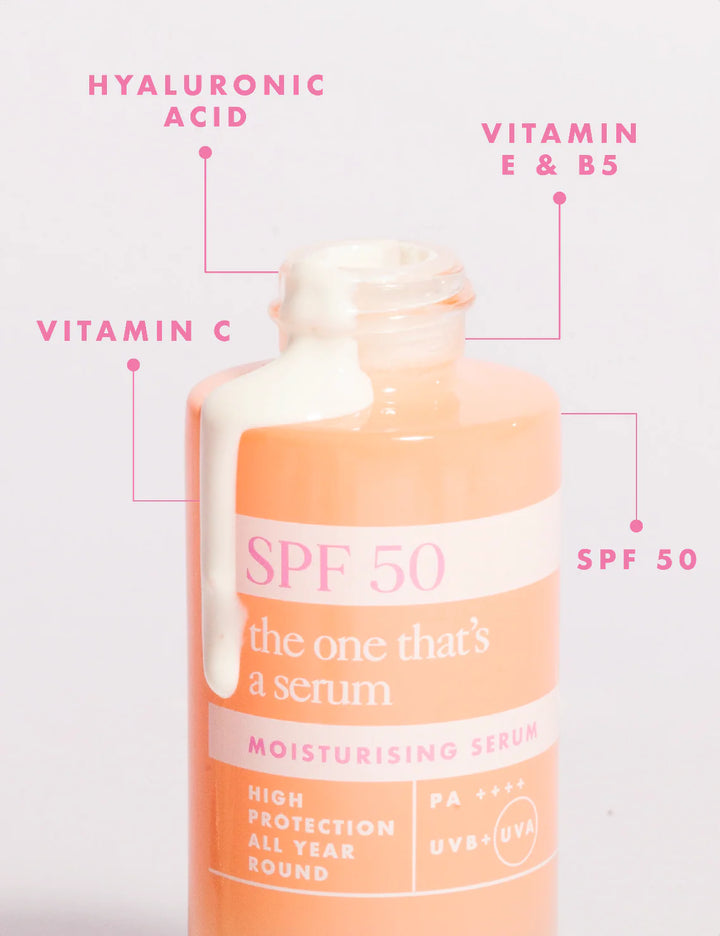 The One That's a Serum SPF 50 Hydrating and Brightening Vitamin C Serum